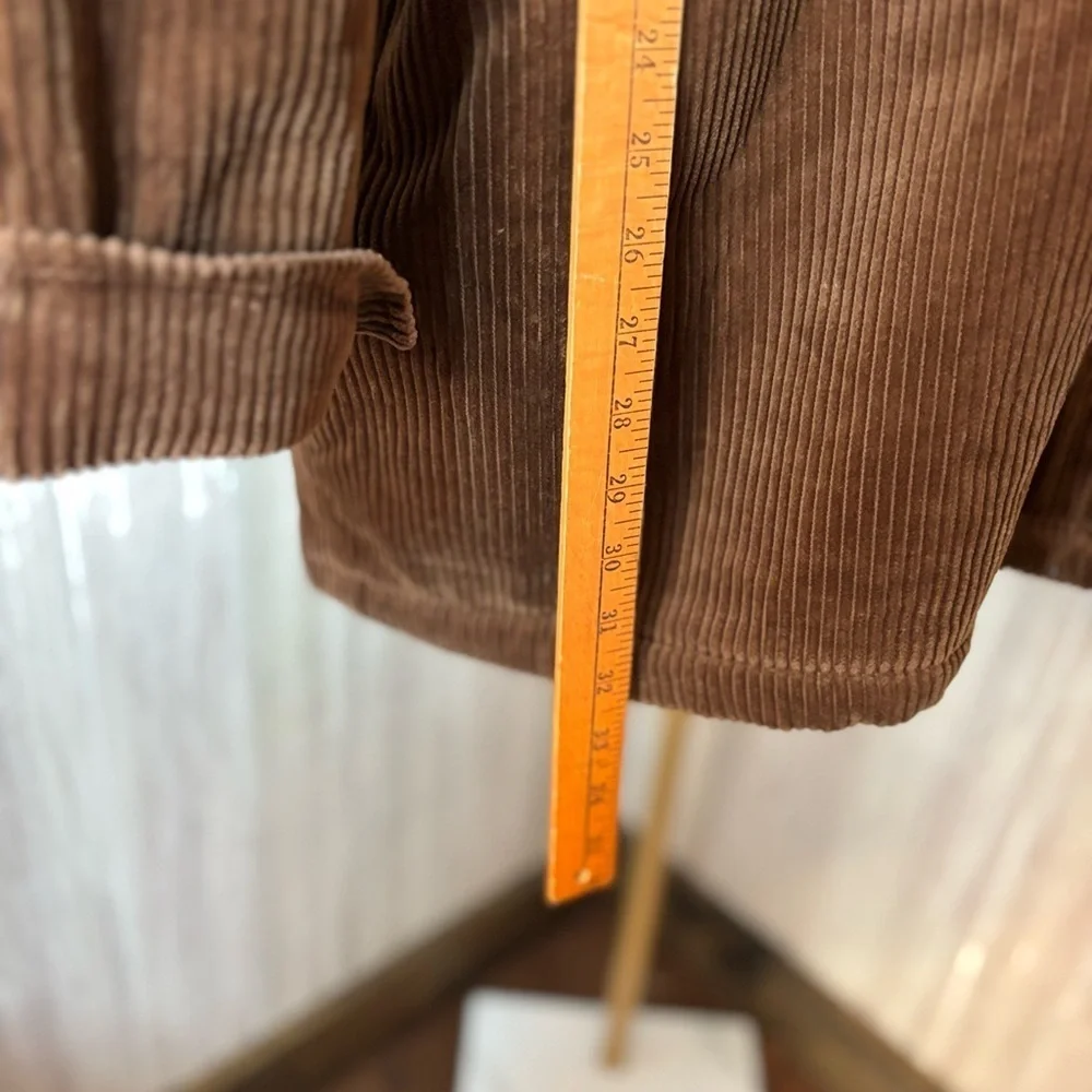 Blair Corduroy Jacket Coat with Sherpa Lining